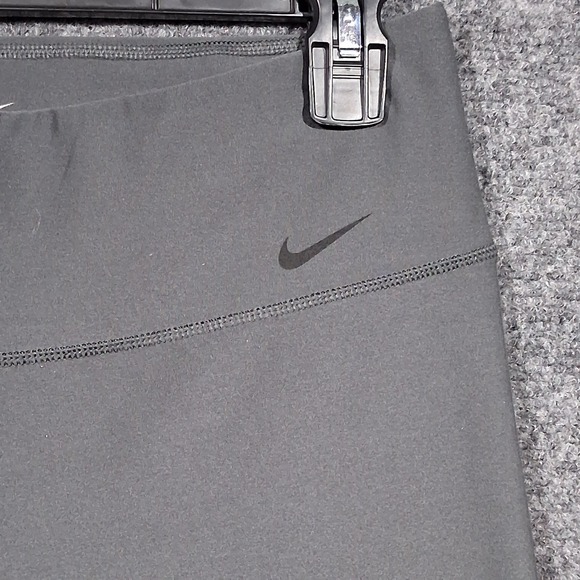 NIKE Dri-Fit Ten Less Plastic Bottles Yoga‎ Pants Size Medium Dark Gray - Picture 7 of 10